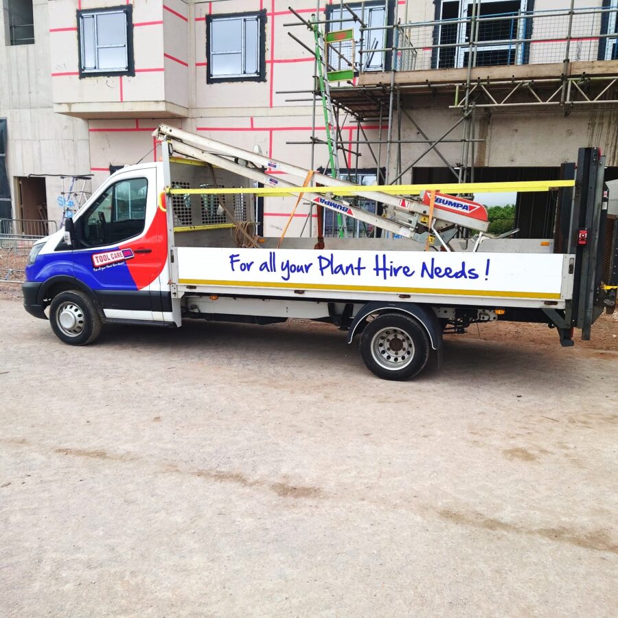 Tool Care Hire small tools delivery van